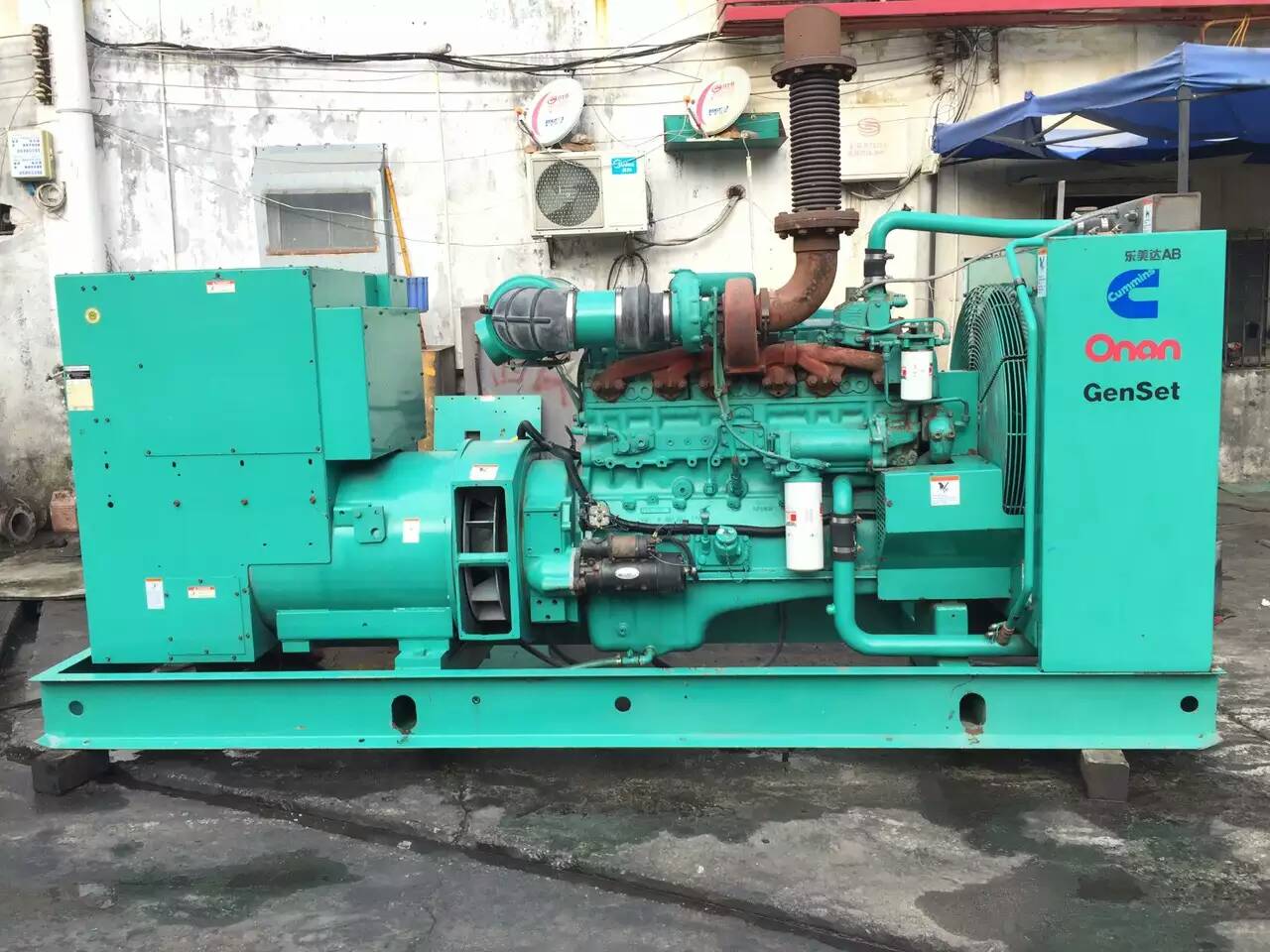 百色租赁发电机-柴油发电机不正常冒烟的原因